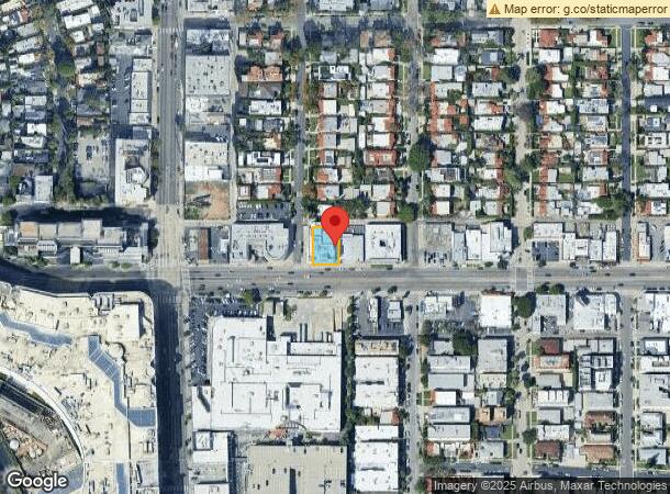  8455 Beverly Blvd, Los Angeles, CA Parcel Map