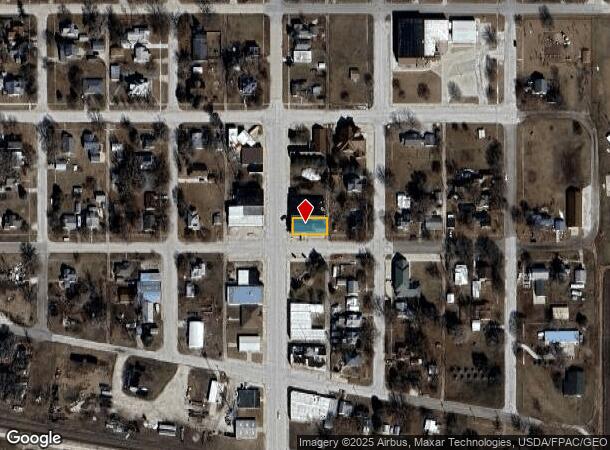 1021 Main St, Scranton, IA Parcel Map