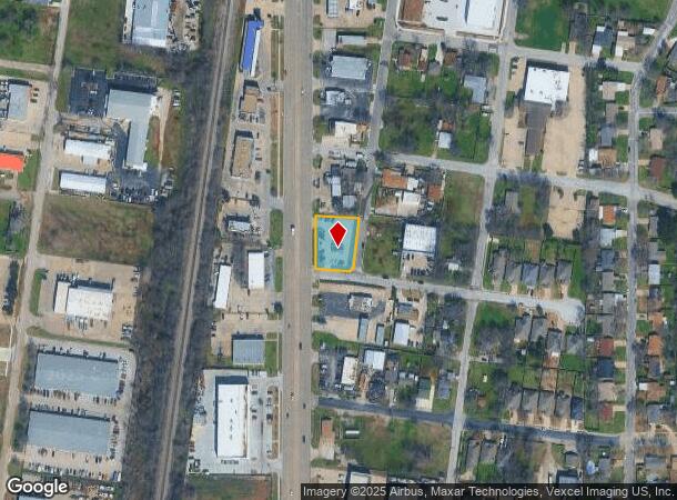  6100 Denton Hwy, Watauga, TX Parcel Map