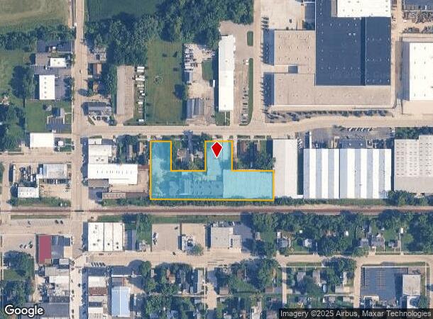 201 Keyes Ave, Hampshire, IL Parcel Map
