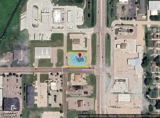  1663 N Humiston Ave, Worthington, MN Parcel Map