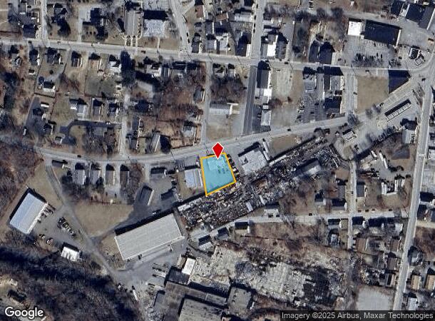 73 Ward Ave, Moosup, CT Parcel Map