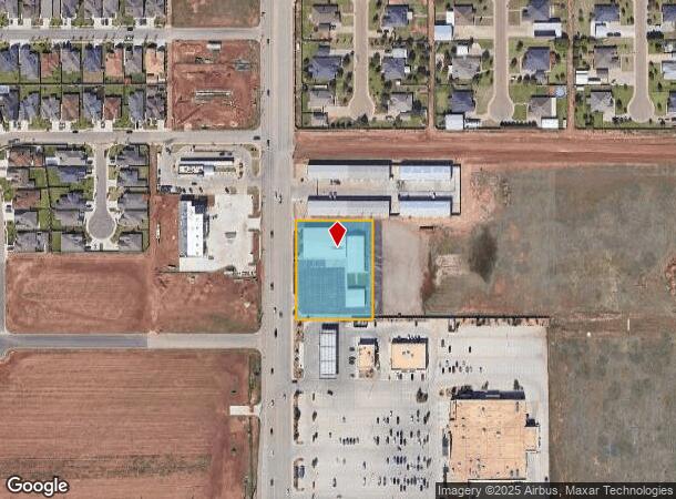 12701 Indiana Ave, Lubbock, TX Parcel Map