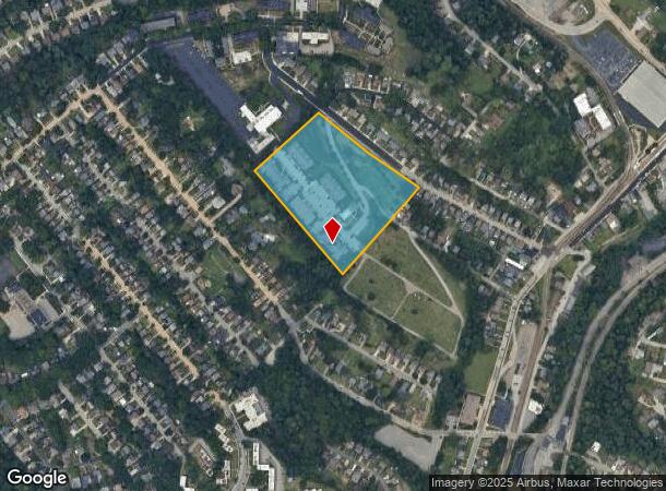 850 Baldwin St, Pittsburgh, PA Parcel Map