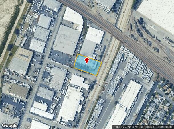 8445 Warvale St, Pico Rivera, CA Parcel Map