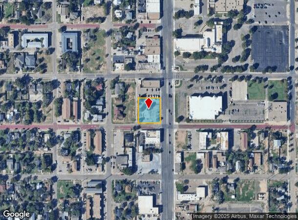  1520 Avenue Q, Lubbock, TX Parcel Map