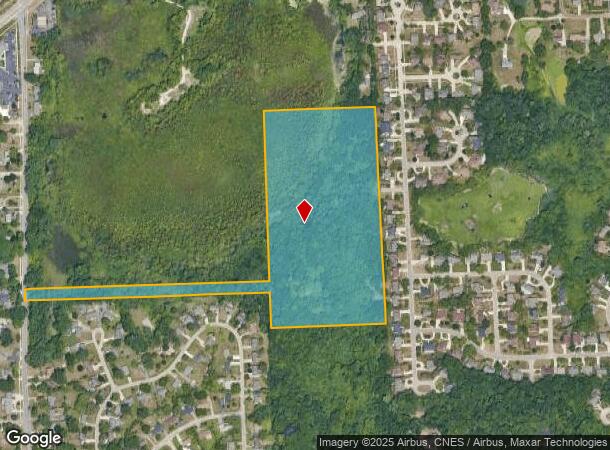  1681 Lochaven Rd, West Bloomfield, MI Parcel Map