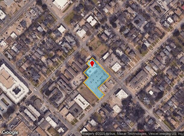 1015 N Carroll Ave, Dallas, TX Parcel Map