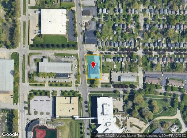  1601 S Main St, Akron, OH Parcel Map
