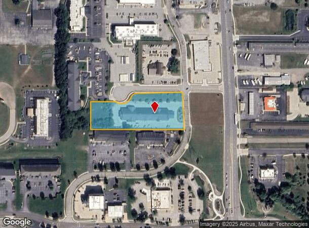  3321 Plaza Ct, Elkhart, IN Parcel Map