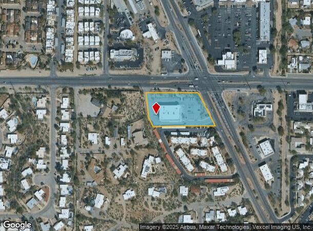  2211 W Ironwood Hill Dr, Tucson, AZ Parcel Map