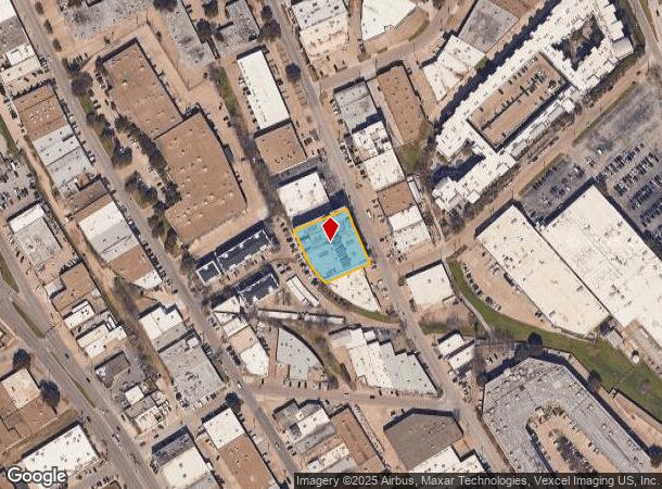  1403 Slocum St, Dallas, TX Parcel Map