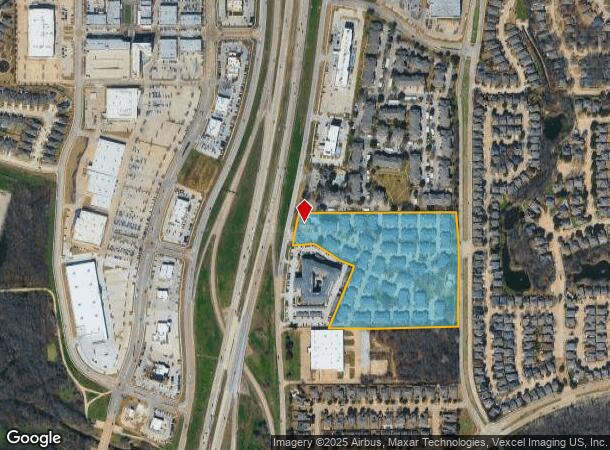  2400 State Highway 121, Euless, TX Parcel Map