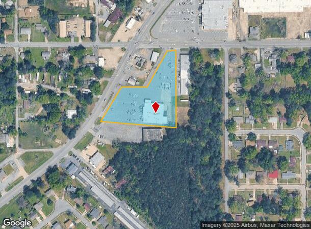  2809 S Camden Rd, Pine Bluff, AR Parcel Map