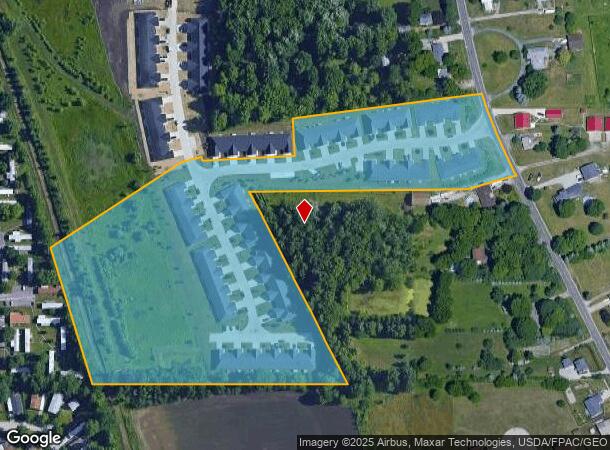  102 Marshs Ln, Elyria, OH Parcel Map