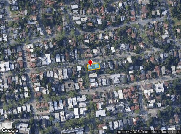  2522 Hilgard Ave, Berkeley, CA Parcel Map