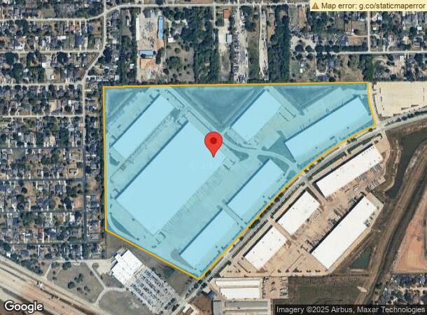  5860 W Fuqua St, Houston, TX Parcel Map