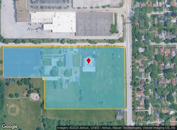 4101 Saint Lawrence Ave, Matteson, IL Parcel Map