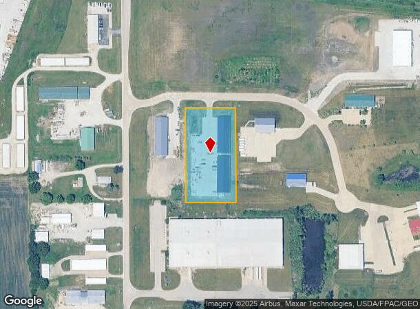 1710 W K Ave, Nevada, IA Parcel Map