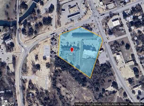 1502 S Key Ave, Lampasas, TX Parcel Map