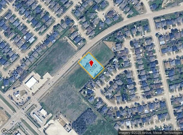  1009 Sw Alsbury Blvd, Burleson, TX Parcel Map