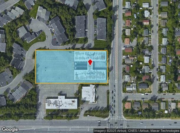  2221 E Northern Lights Blvd, Anchorage, AK Parcel Map