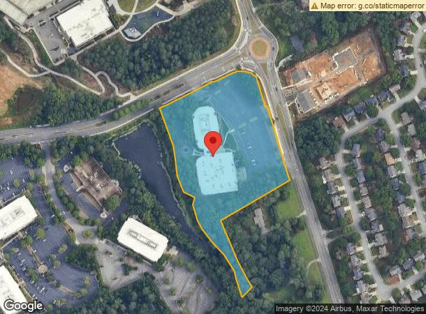  5051 Peachtree Corners Cir, Peachtree Corners, GA Parcel Map