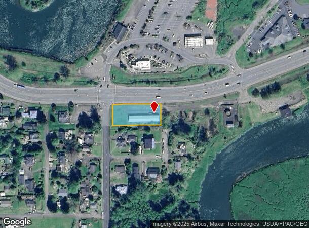  402 Laurel Ave, Raymond, WA Parcel Map