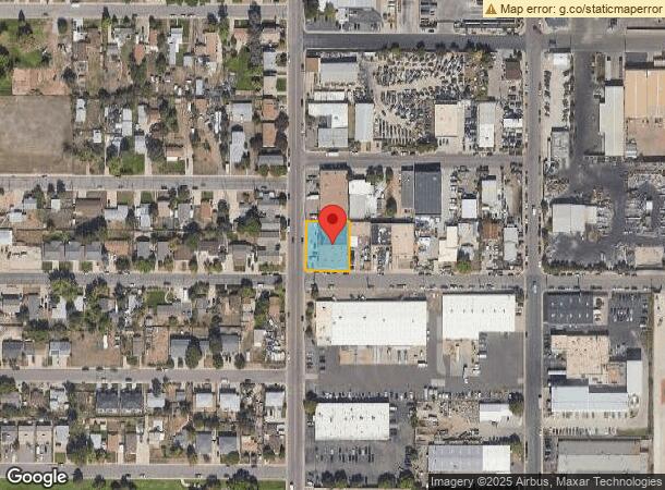  2492-2498 S Tejon St, Englewood, CO Parcel Map