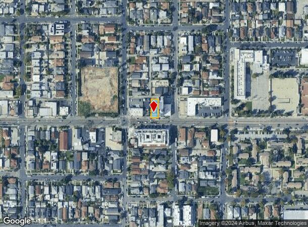  1323 W Jefferson Blvd, Los Angeles, CA Parcel Map