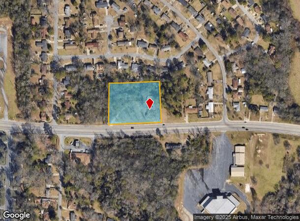  2291 Rocky Creek Rd, Macon, GA Parcel Map