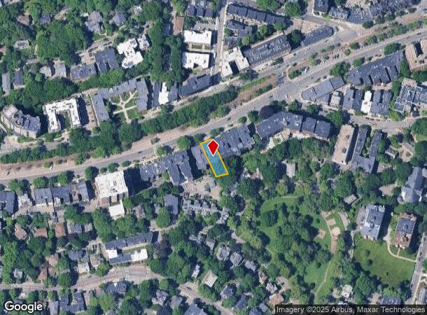1469 Beacon St, Brookline, MA Parcel Map