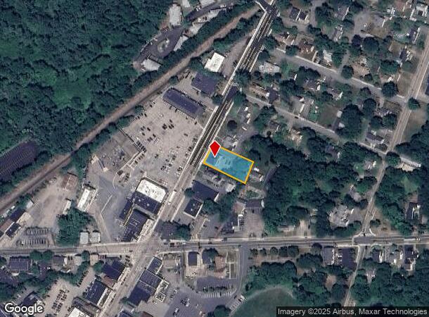 896 Main St, Walpole, MA Parcel Map