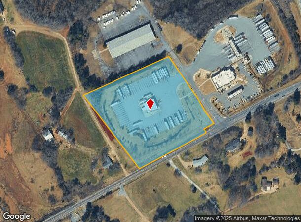  1761 Southfork Dr, Newton, NC Parcel Map