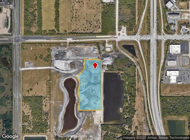 2102 Pulsar Way, Melbourne, FL Parcel Map