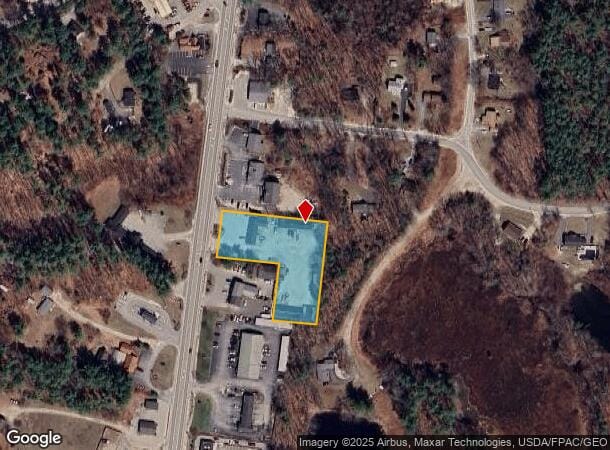  1261 Roosevelt Trl, Raymond, ME Parcel Map
