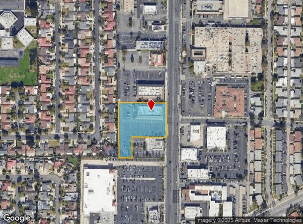  2740 S Bristol St, Santa Ana, CA Parcel Map