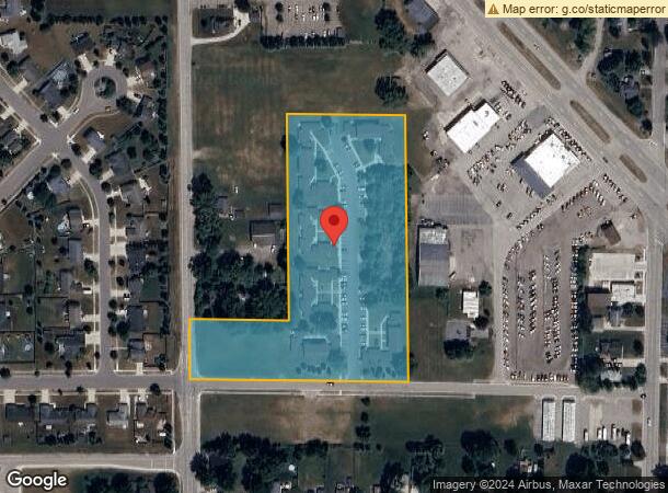  1100 N Lansing St, Saint Johns, MI Parcel Map