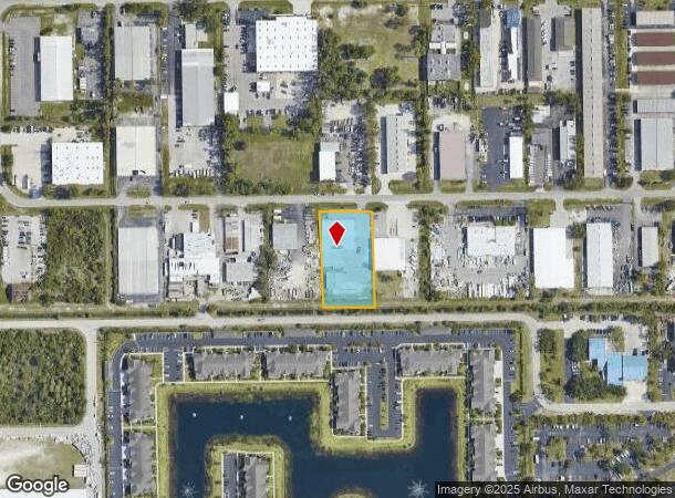  2332 Bruner Ln, Fort Myers, FL Parcel Map