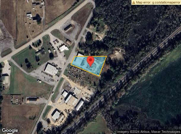  1410 E Center St, Beebe, AR Parcel Map