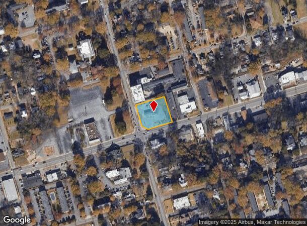  126 N Milledge Ave, Athens, GA Parcel Map