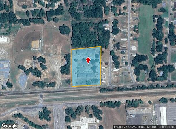  1304 W Avenue A, Hooks, TX Parcel Map