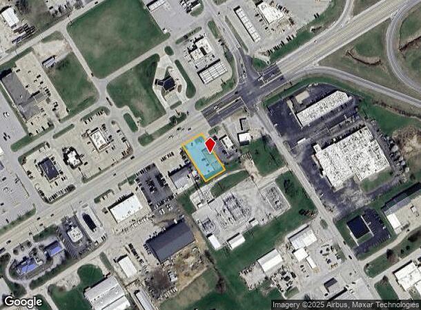  2813 N 6Th St, Vincennes, IN Parcel Map