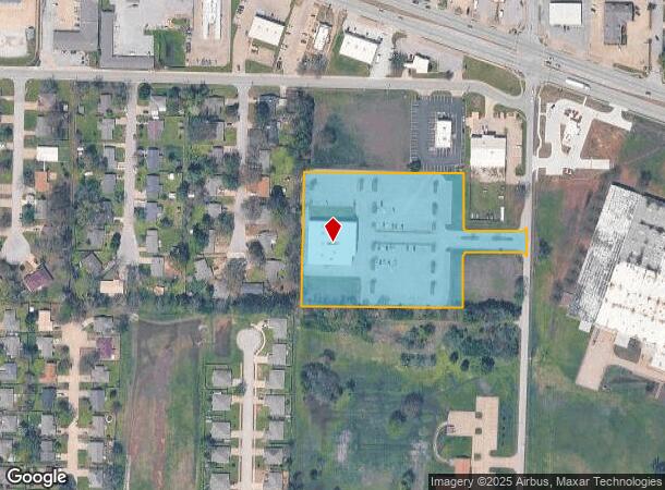 1102 S Carl St, Siloam Springs, AR Parcel Map