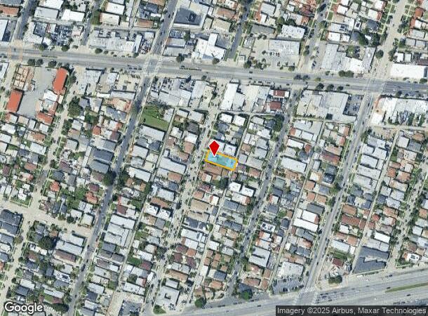  1432 S Cloverdale Ave, Los Angeles, CA Parcel Map