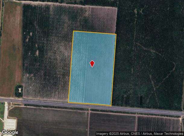 Highway 100, Los Fresnos, TX Parcel Map