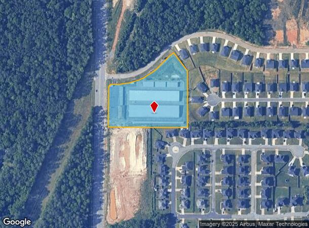 3100 Moody Rd, Bonaire, GA Parcel Map