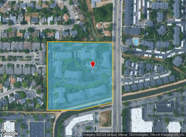  985 N Maple Grove Rd, Boise, ID Parcel Map