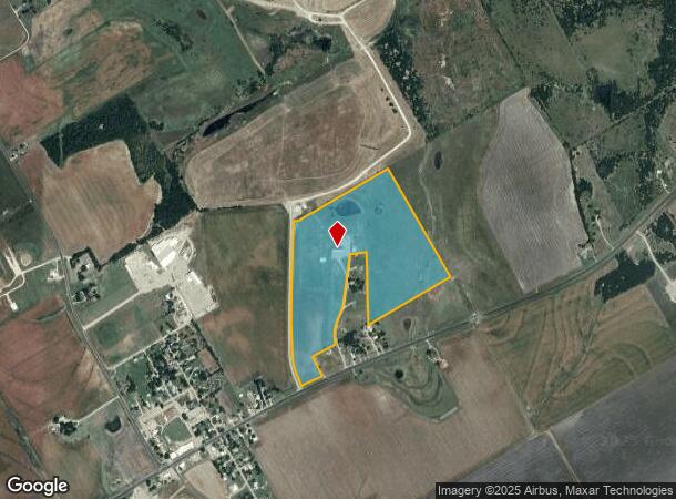 210 Southard Dr, Avalon, TX Parcel Map