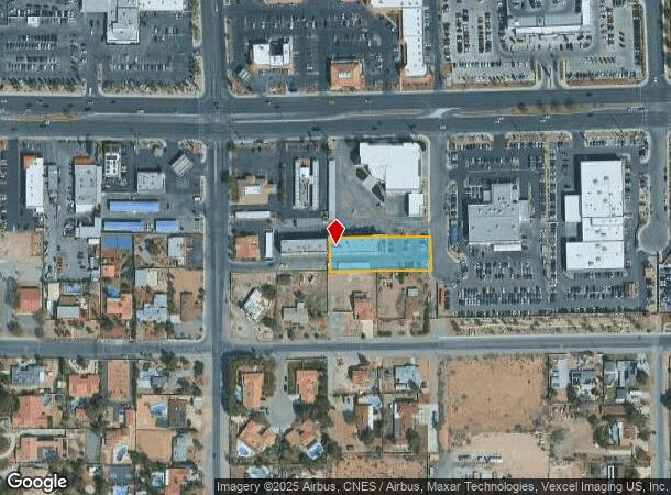 6431 W Sahara Ave, Las Vegas, NV Parcel Map